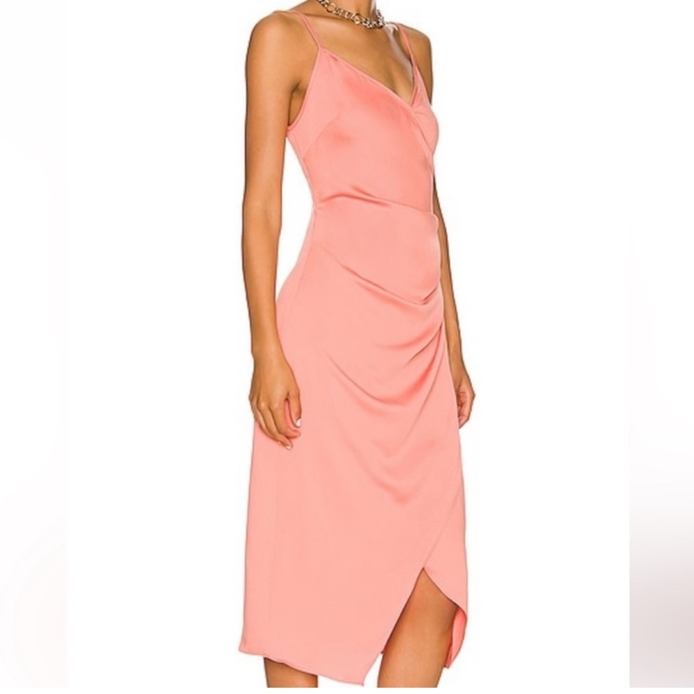 New- BCBGeneration Coral Midi Dress